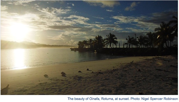 Oinafa at Sunset