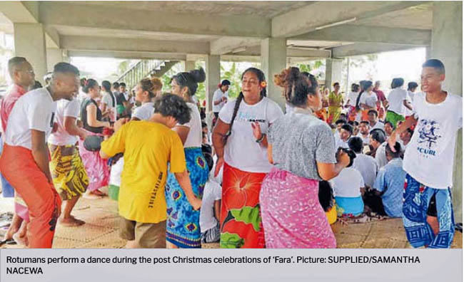 Fara time in Fiji