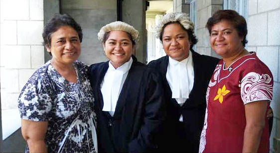 Cousins admitted to the Bar
