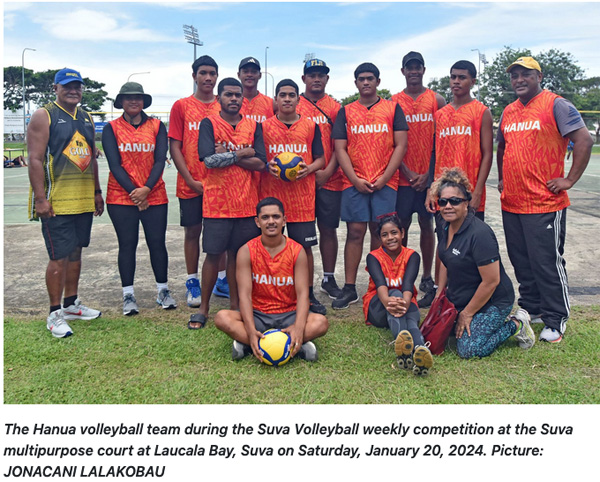 Hanua volleyball team